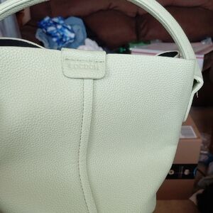 Chic Light Green Shoulder Bag by Coach